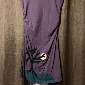 Appliqué tree dress!